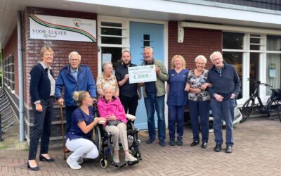 Tennisvereniging Kudelstaart steunt Wijkpunt “Voor Elkaer”