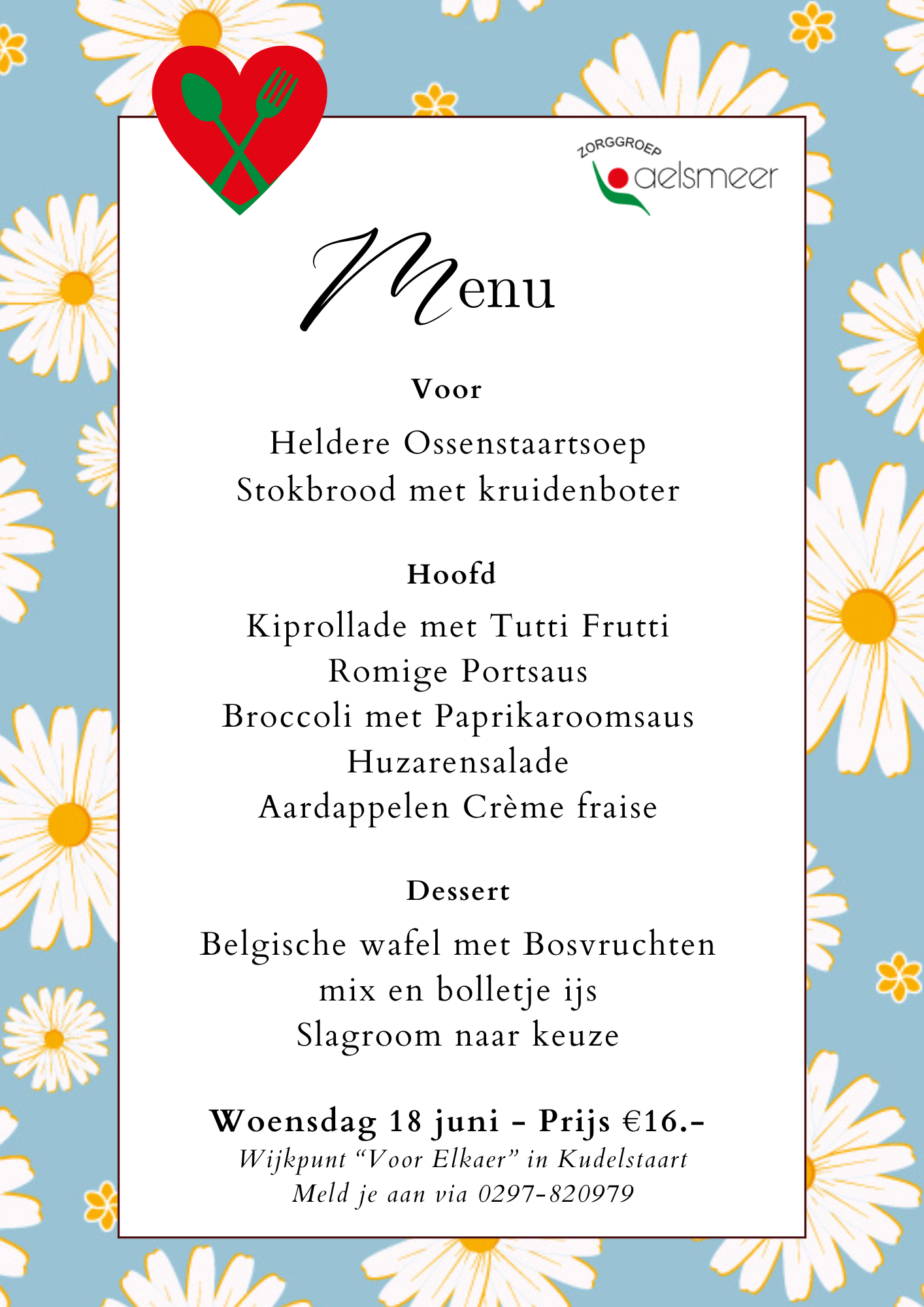 Woensdag 18 juni Woensdag 18 juni