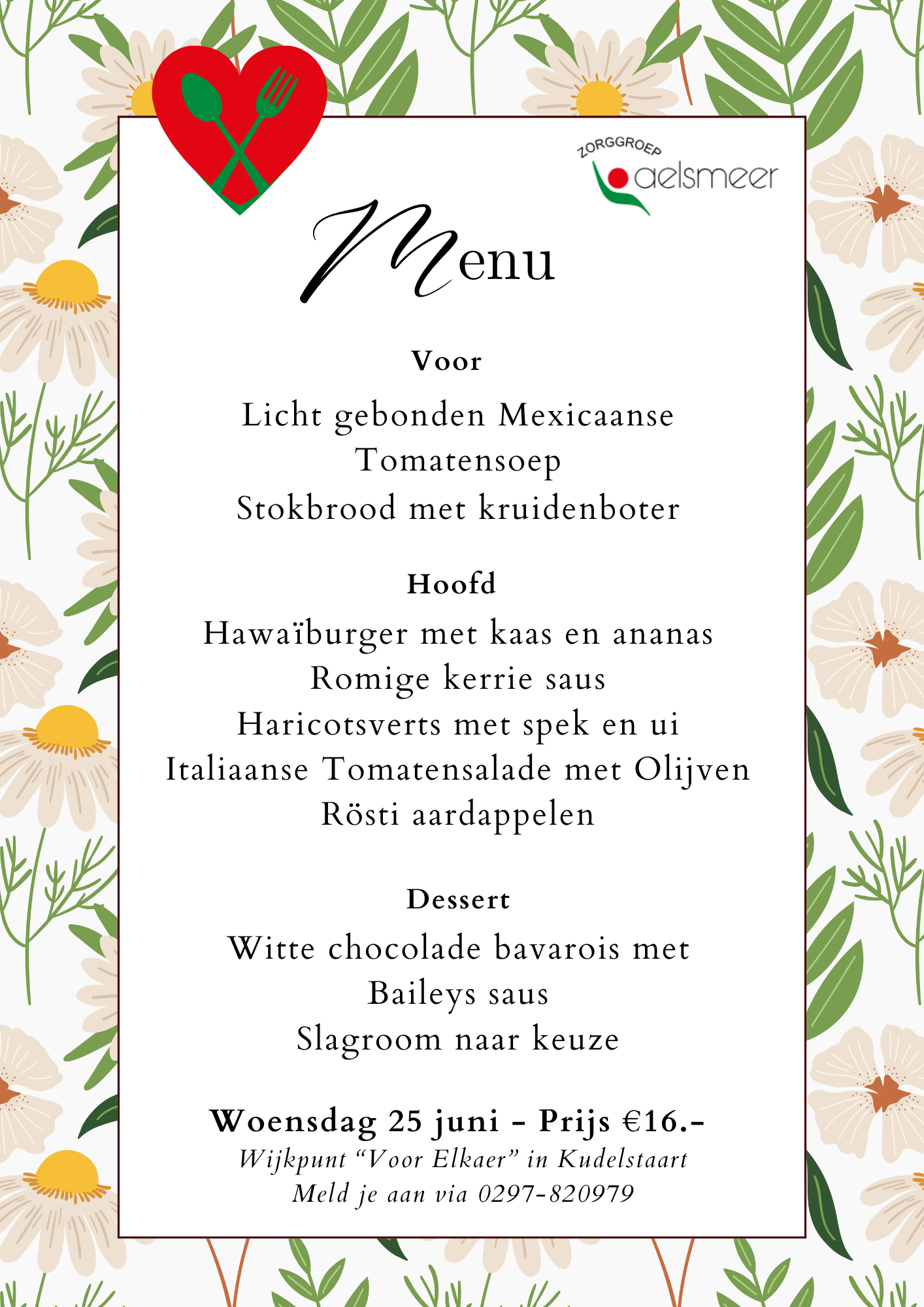 Woensdag 25 juni Woensdag 25 juni
