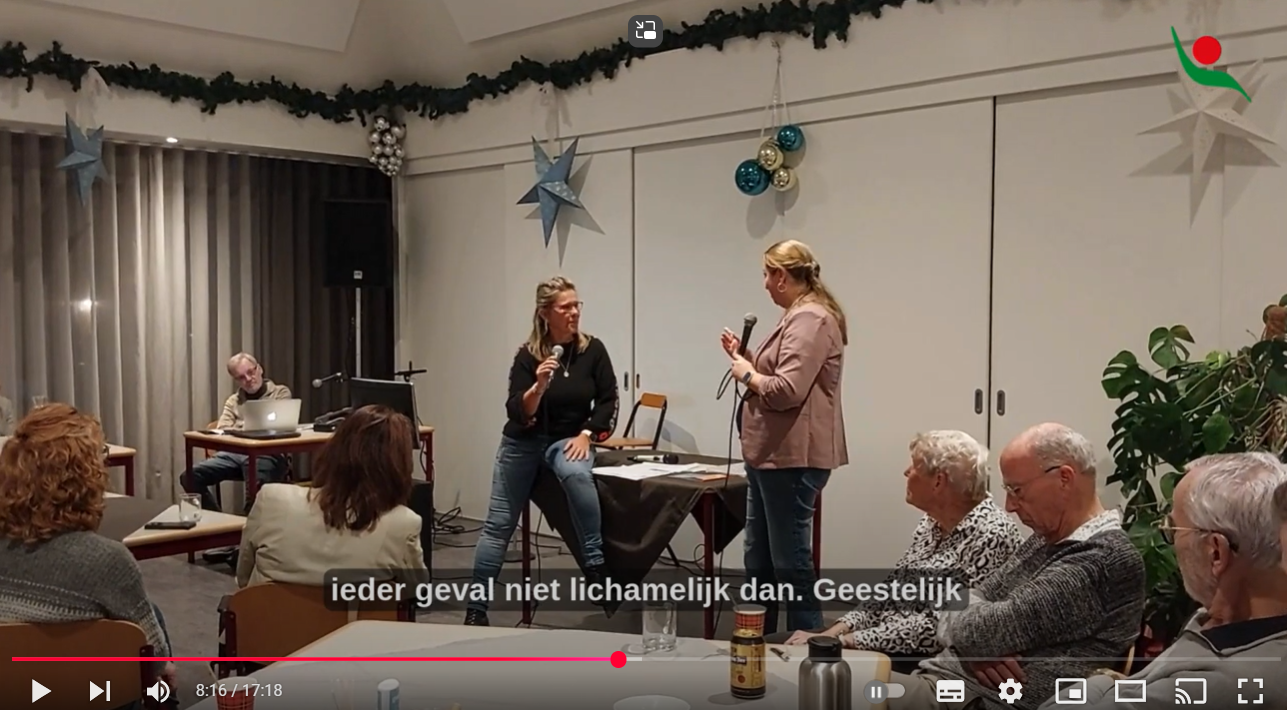 informatiebijeenkomst dementie en levenseinde