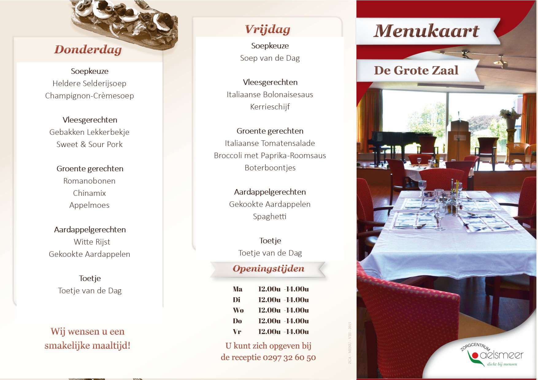 menukaart GZ18 05 20261