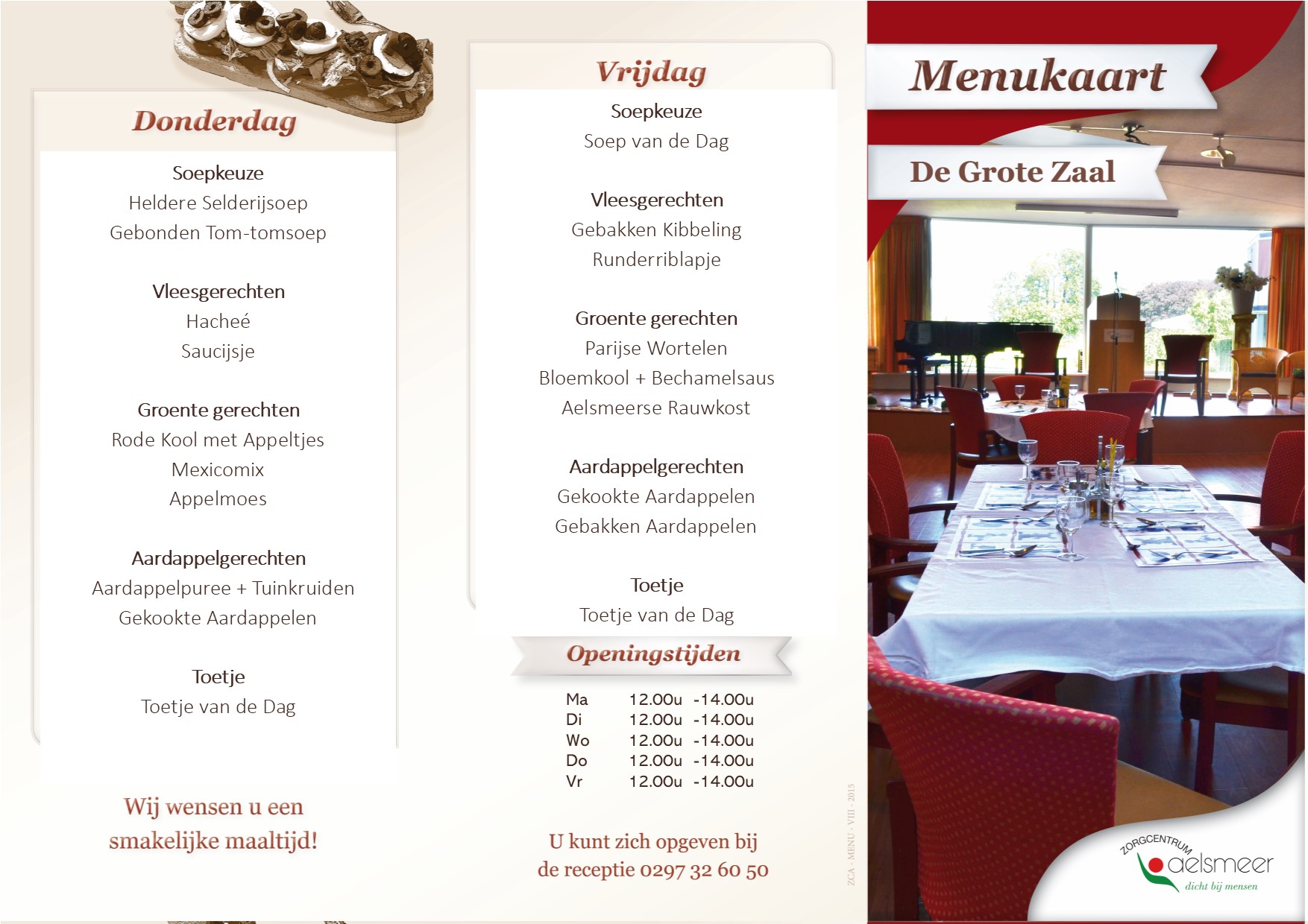 menukaart GZ23 03 2026